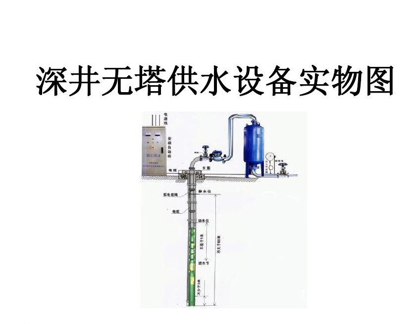 重庆大足区井泵无塔式供水设备